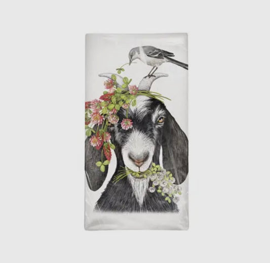 Clover Goat Flour Sack Towel