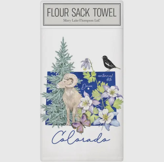 Colorado State Flour Sack Towels