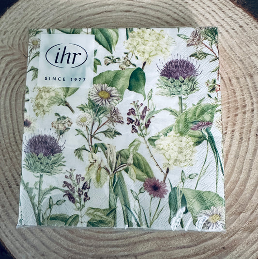 Cocktail Napkins Wildflowers