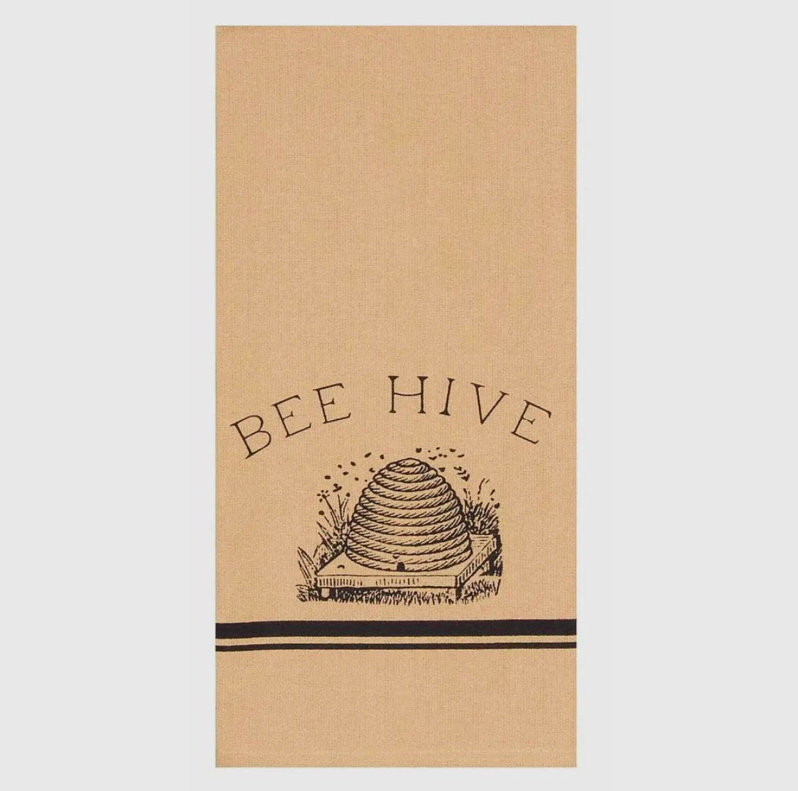 Bee Hive Kitchen Tea Towel