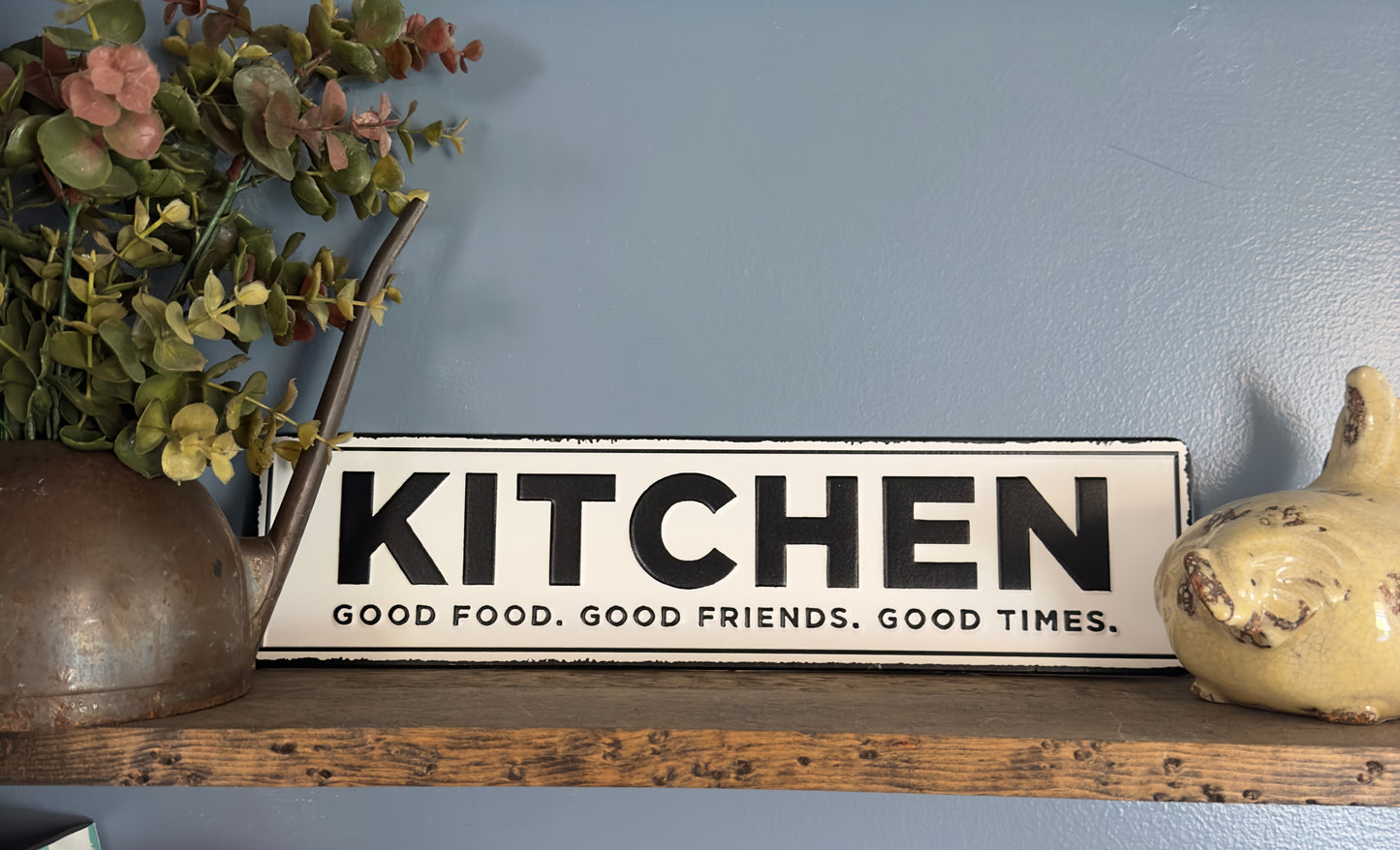 Metal Kitchen Sign